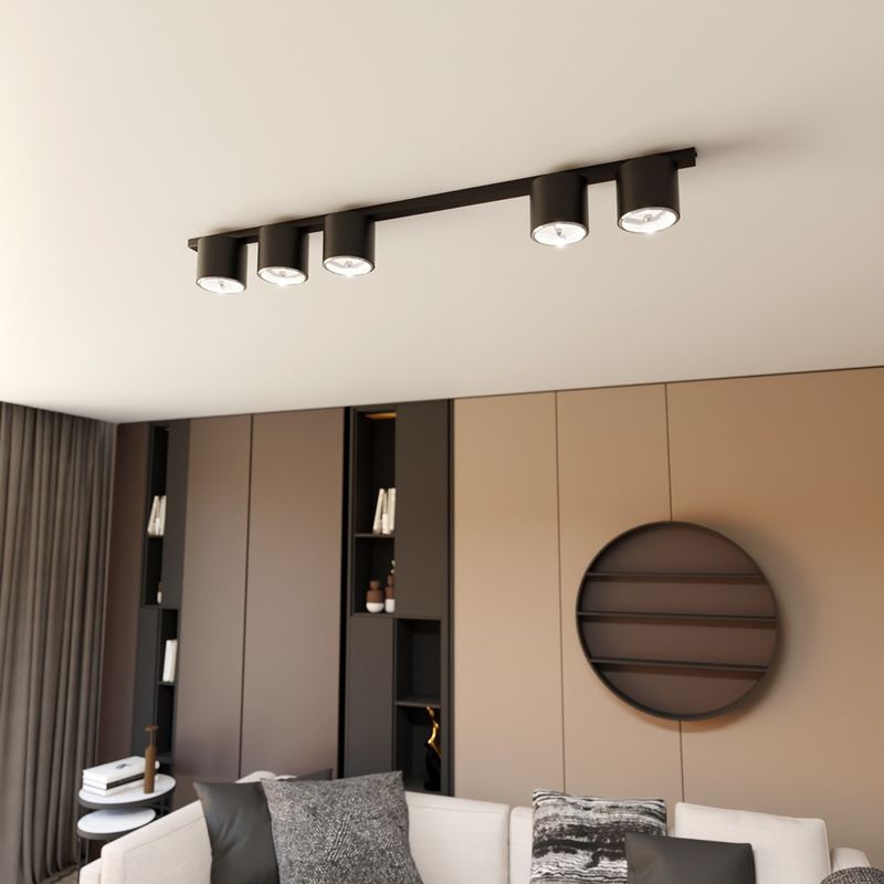 Emibig Lighting Taklampa NANO 5 SVART