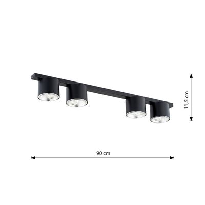 Emibig Lighting Taklampa NANO 3 SVART