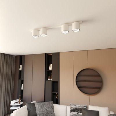 Emibig Lighting Taklampa NANO 4 VIT