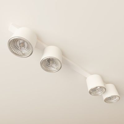 Emibig Lighting Taklampa NANO 4 VIT