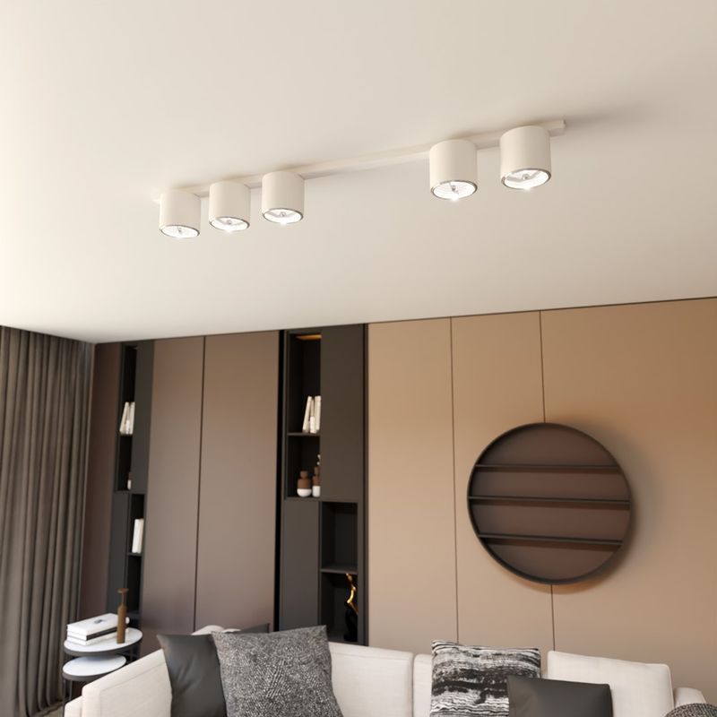Emibig Lighting Taklampa NANO 5 VIT