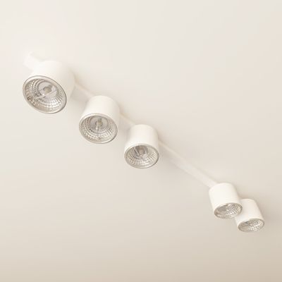 Emibig Lighting Taklampa NANO 5 VIT