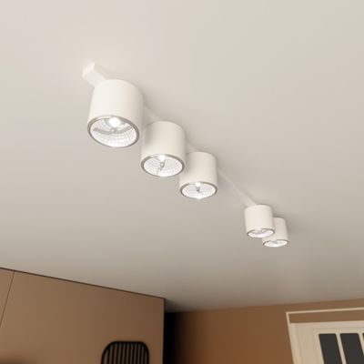 Emibig Lighting Taklampa NANO 5 VIT