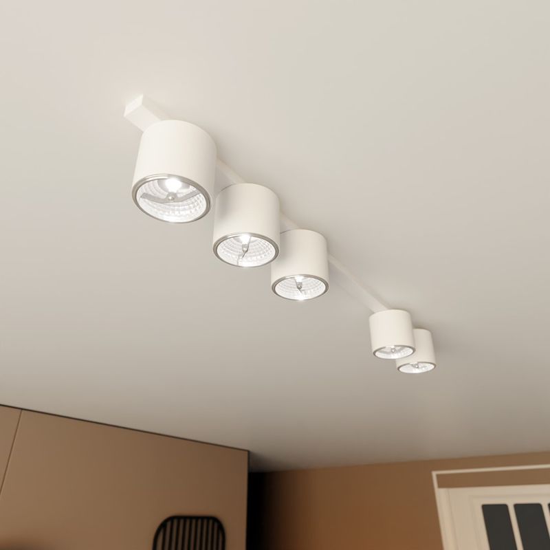 Emibig Lighting Taklampa NANO 5 VIT