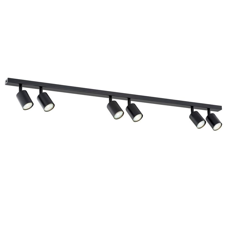 Emibig Lighting Taklampa FLASH 6 SVART