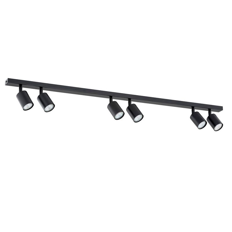 Emibig Lighting Taklampa FLASH 6 SVART