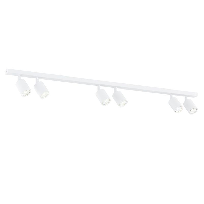Emibig Lighting Taklampa FLASH 6 VIT