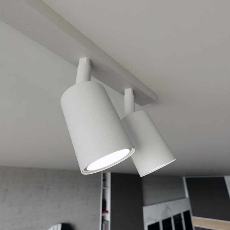 Emibig Lighting Taklampa FLASH 6 VIT