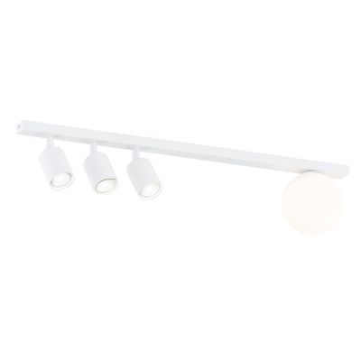 Emibig Lighting Taklampa BASTER 4 VIT