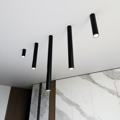 Emibig Lighting Taklampa TECNO 1XXL SVART