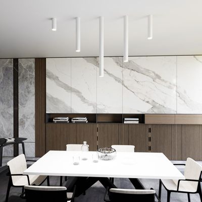 Emibig Lighting Taklampa TECNO 1XXL VIT