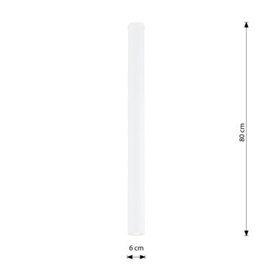 Emibig Lighting Taklampa TECNO 1XXL VIT