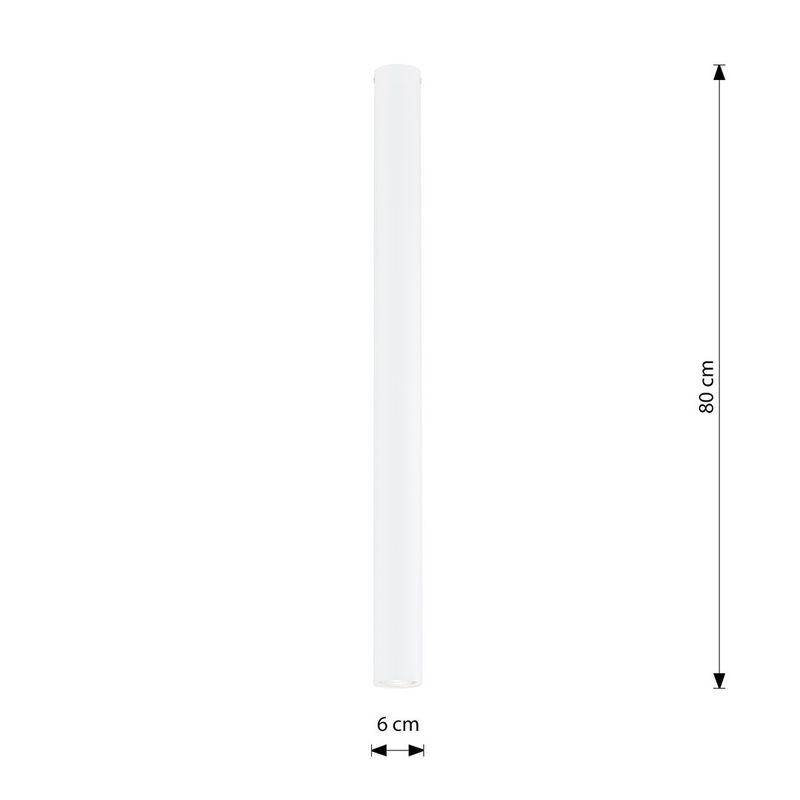 Emibig Lighting Taklampa TECNO 1XXL VIT