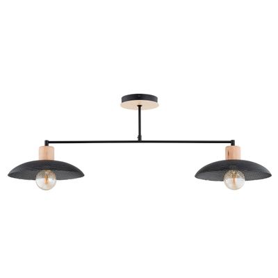 Emibig Lighting Taklampa KOBE 2 SVART