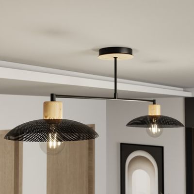 Emibig Lighting Taklampa KOBE 2 SVART
