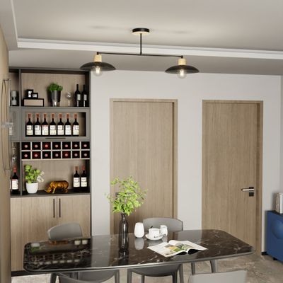 Emibig Lighting Taklampa KOBE 2 SVART