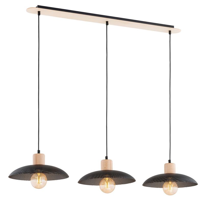 Emibig Lighting Taklampa KOBE 3 SVART