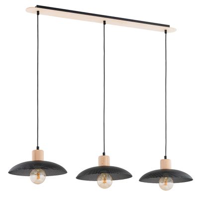 Emibig Lighting Taklampa KOBE 3 SVART