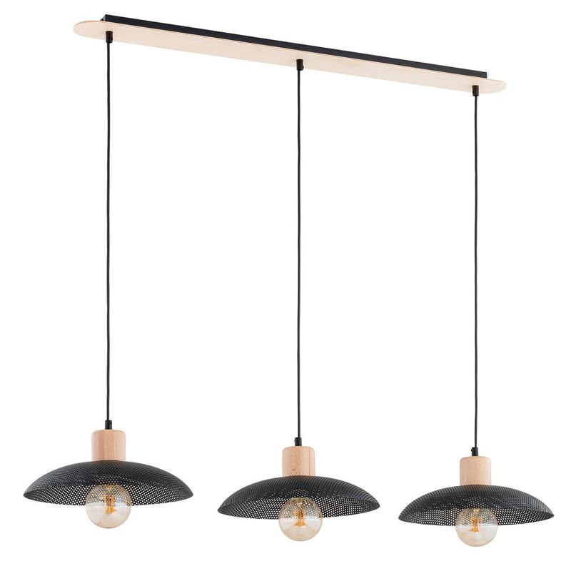 Emibig Lighting Taklampa KOBE 3 SVART