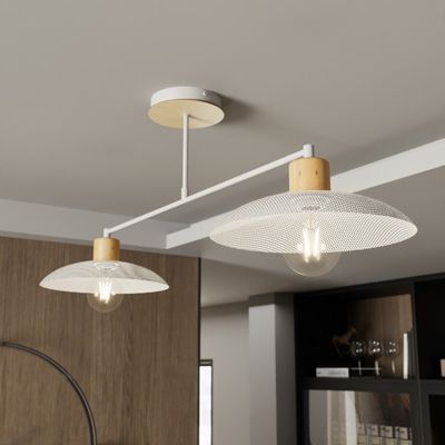 Emibig Lighting Taklampa KOBE 2 VIT