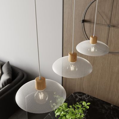 Emibig Lighting Taklampa KOBE 3 VIT