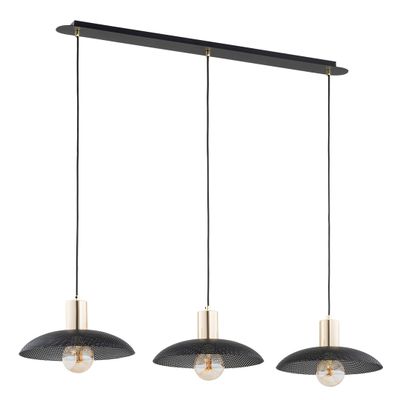 Emibig Lighting Taklampa SPIRIT 3 SVART