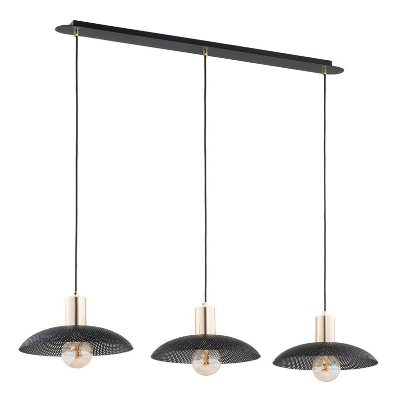 Emibig Lighting Taklampa SPIRIT 3 SVART