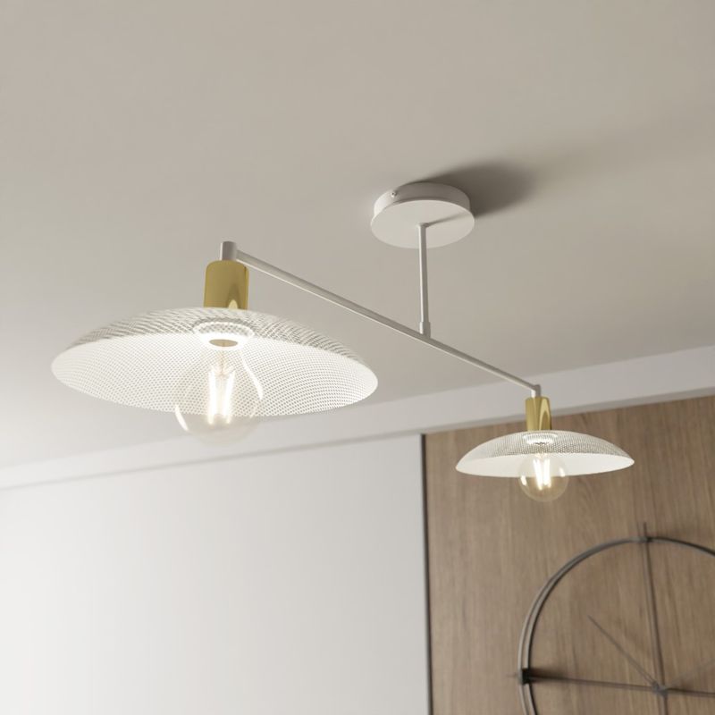 Emibig Lighting Taklampa SPIRIT 2 VIT