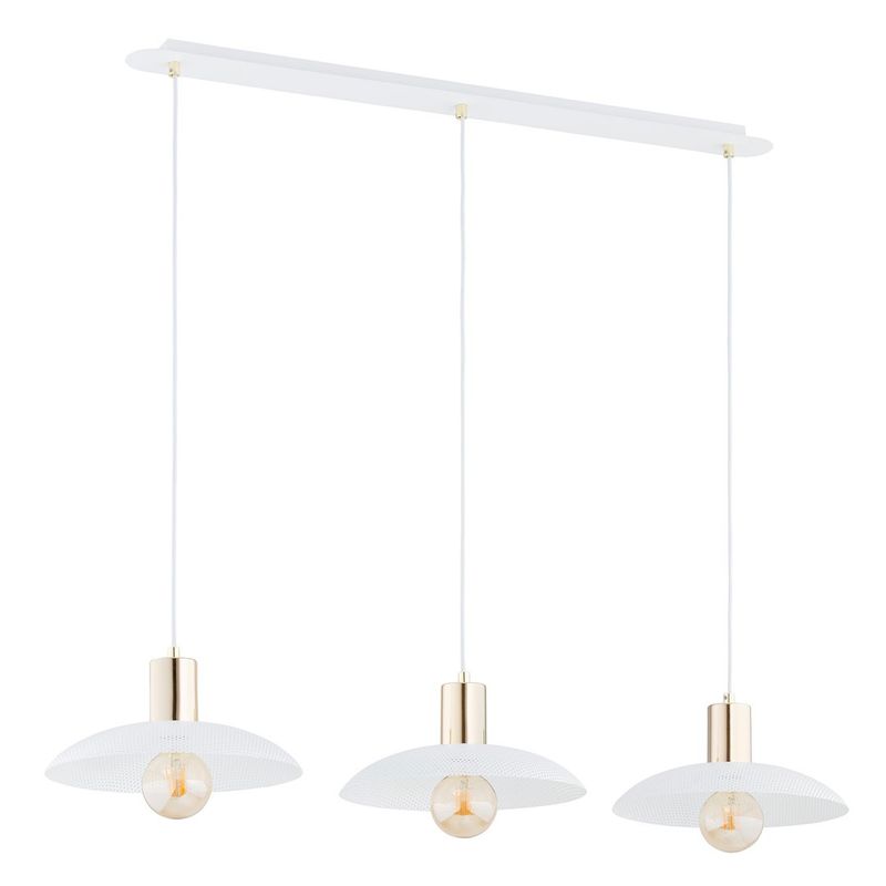 Emibig Lighting Taklampa SPIRIT 3 VIT