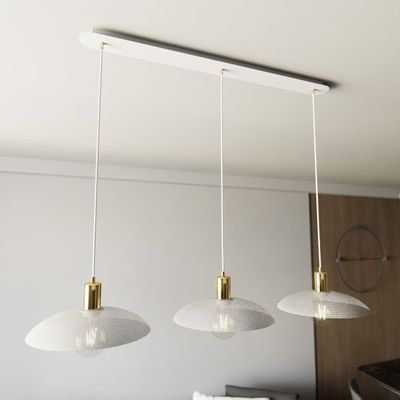 Emibig Lighting Taklampa SPIRIT 3 VIT