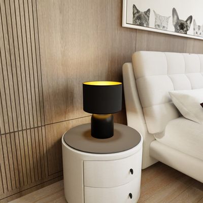 Emibig Bordslampa Lighting ASPEN LN1 SVART/GULD