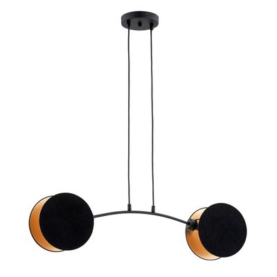 Emibig Lighting Taklampa MOTIF 2 SVART/GULD