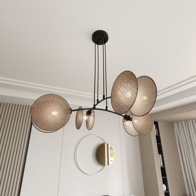 Emibig Lighting Taklampa MOTIF 4 NATURLIG