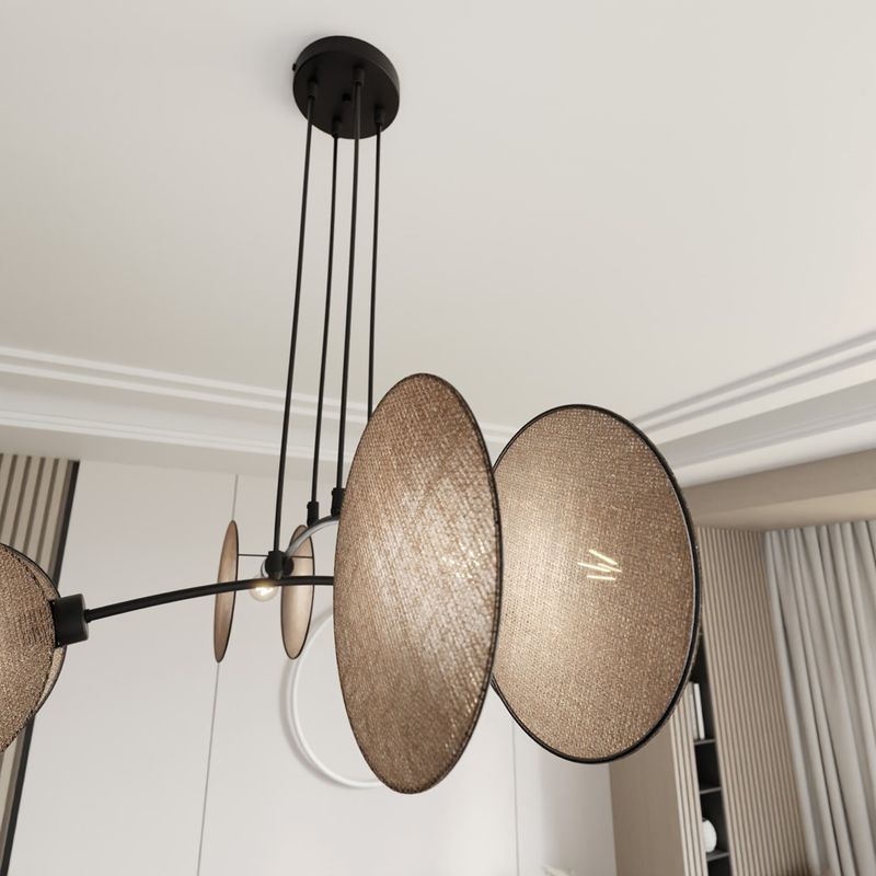 Emibig Lighting Taklampa MOTIF 4 NATURLIG