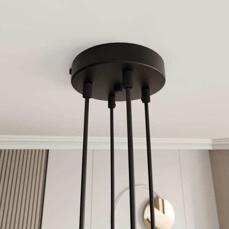 Emibig Lighting Taklampa MOTIF 4 NATURLIG
