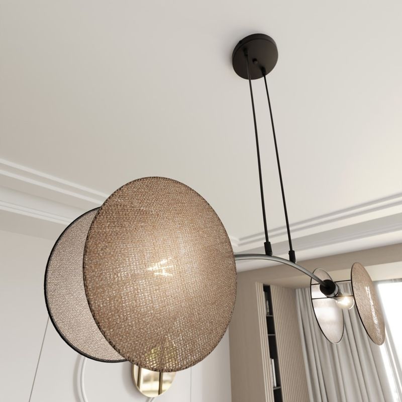 Emibig Lighting Taklampa MOTIF 2 NATURLIG