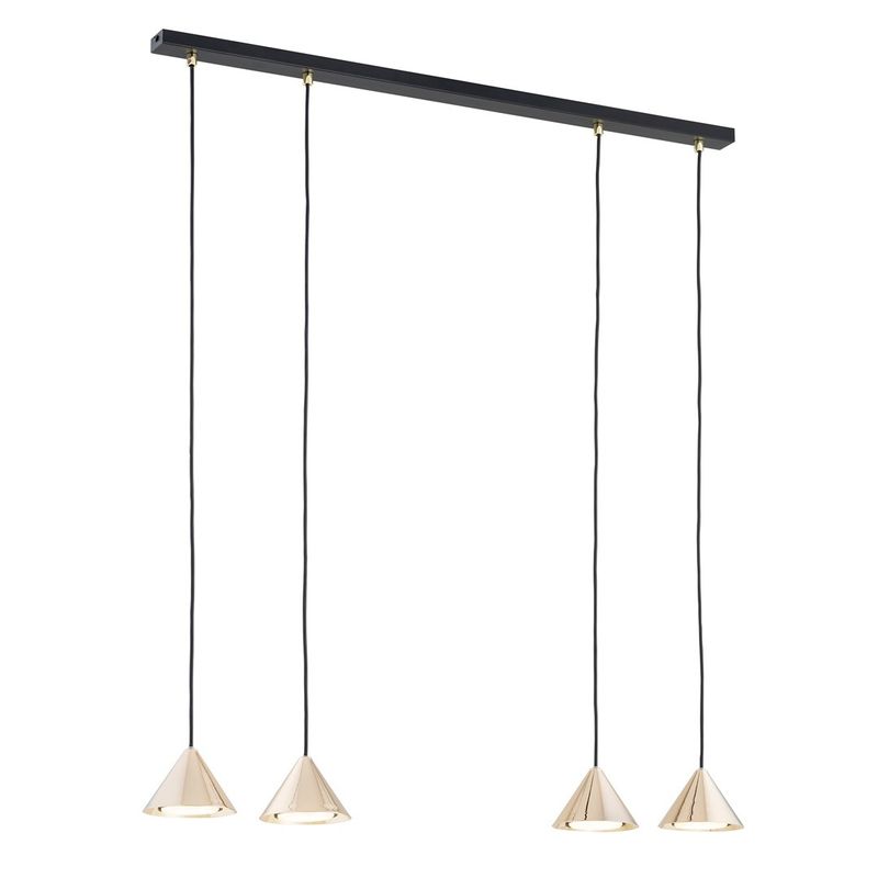 Emibig Lighting Taklampa ELIT 4 BL GULD