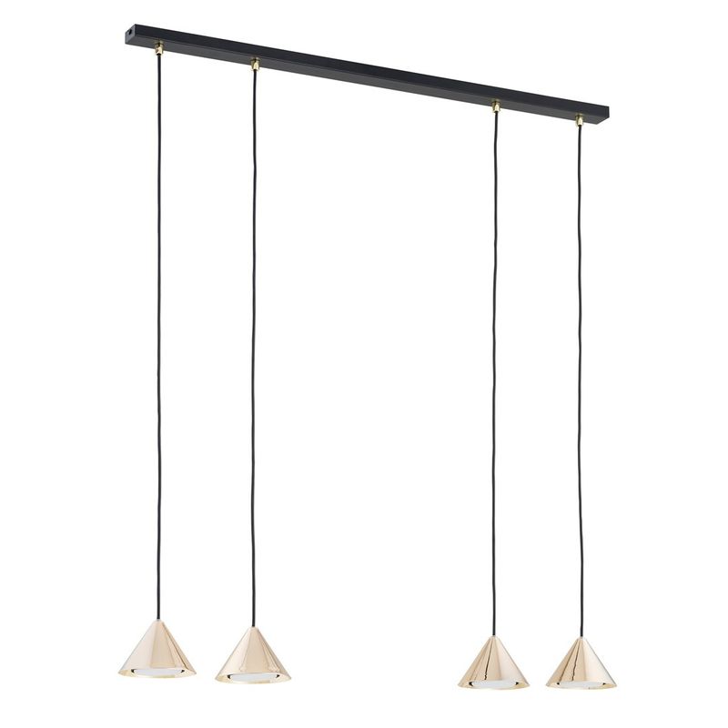 Emibig Lighting Taklampa ELIT 4 BL GULD