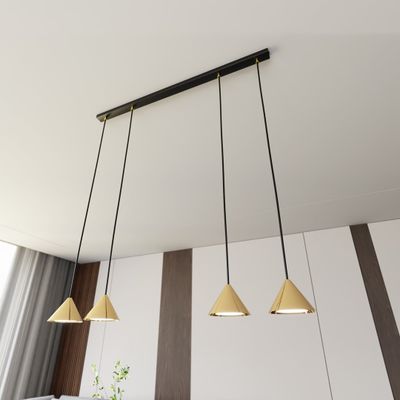 Emibig Lighting Taklampa ELIT 4 BL GULD