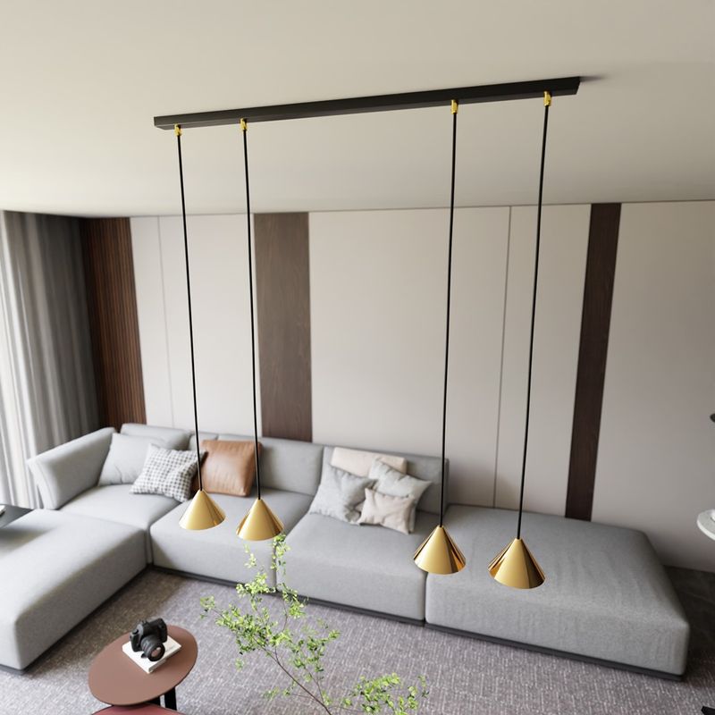 Emibig Lighting Taklampa ELIT 4 BL GULD
