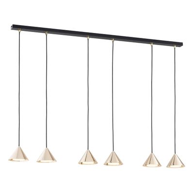 Emibig Lighting Taklampa ELIT 6 BL GULD