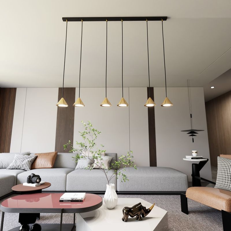 Emibig Lighting Taklampa ELIT 6 BL GULD
