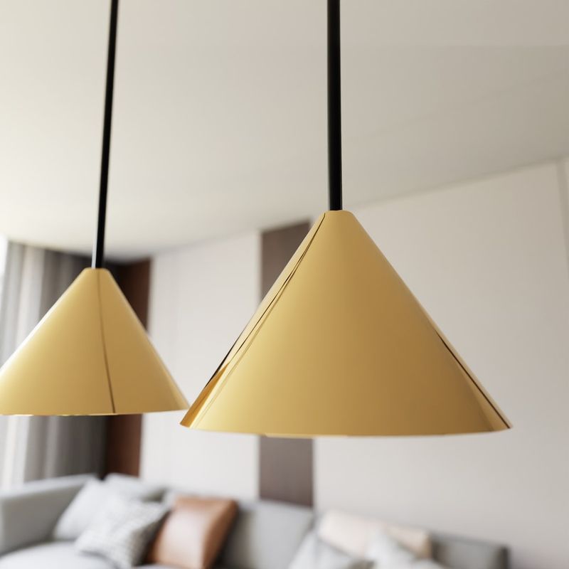 Emibig Lighting Taklampa ELIT 6 BL GULD