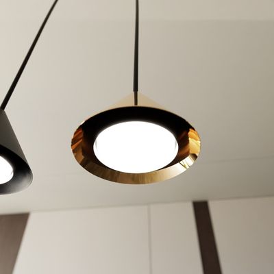 Emibig Lighting Taklampa ELIT 6 BL GULD