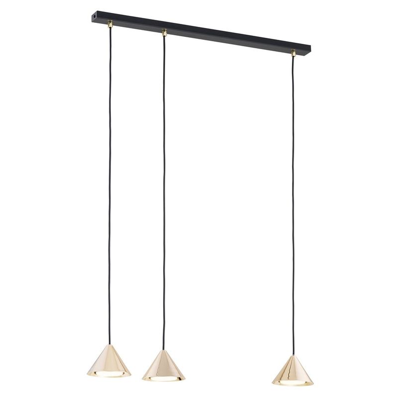 Emibig Lighting Taklampa ELIT 3 BL GULD