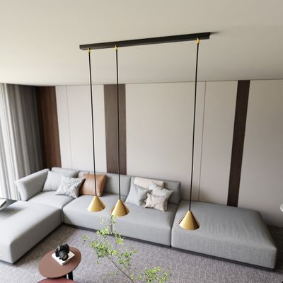 Emibig Lighting Taklampa ELIT 3 BL GULD