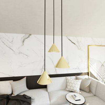 Emibig Lighting Taklampa ELIT 3 PREMIUM GULD
