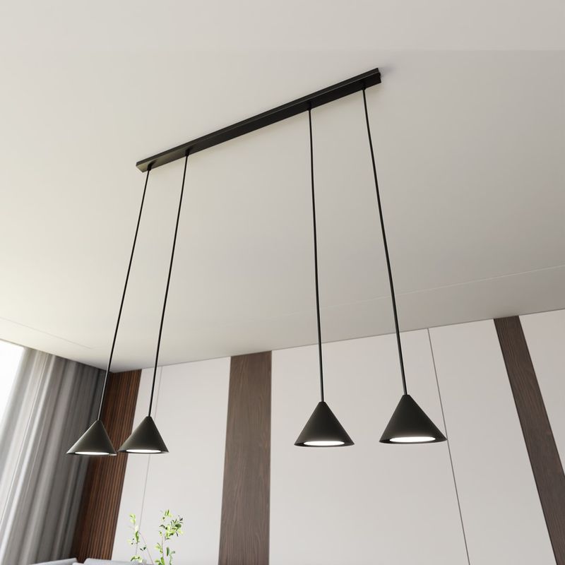 Emibig Lighting Taklampa ELIT 4 SVART