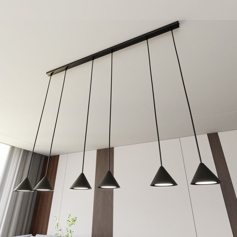 Emibig Lighting Taklampa ELIT 6 SVART