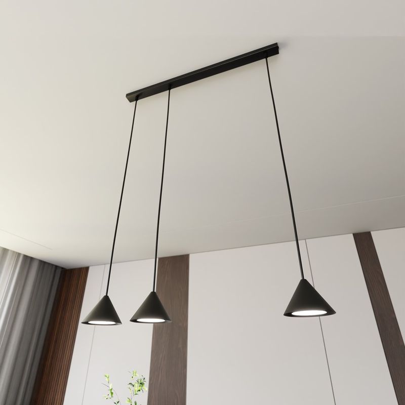 Emibig Lighting Taklampa ELIT 3 SVART